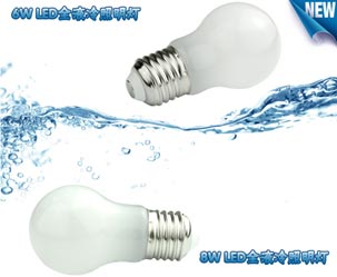 LED360° full-periphery light and liquid-cooled bulb lamp